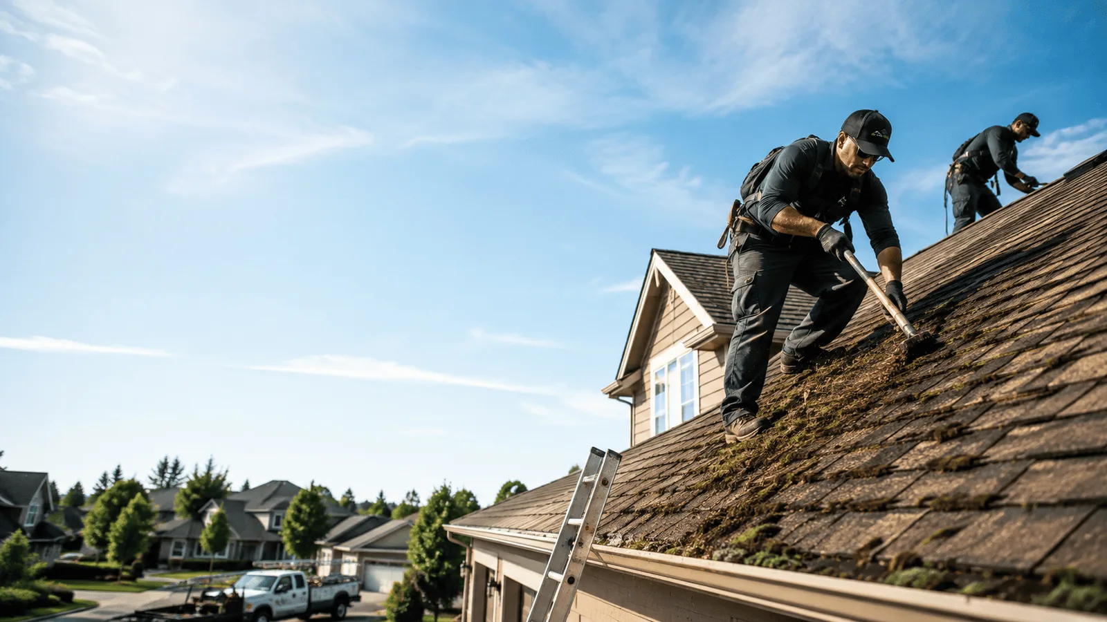 Roof Moss Removal in Phelps, NY near me